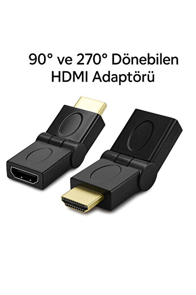 qasul HDMI Male to Female Adapter L Type 360 °   Mobile HDMI – a Practical So...