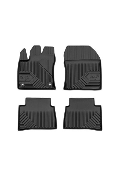 Mammoth Set covorase auto TPE 4 buc No. 77, negru, potrivit TOYOTA PRIUS 09.1...