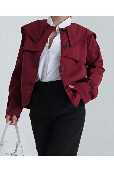 Azda Pelerin Yaka Trenç Model Kodu:320