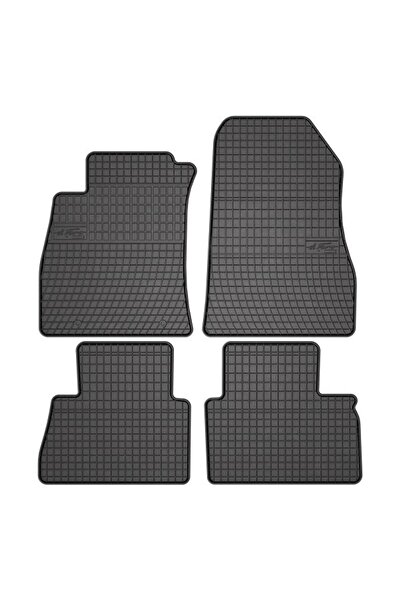 Mammoth Set 4 covorase auto cauciuc BASIC, Fata/Spate, negru, potrivit NISSAN...