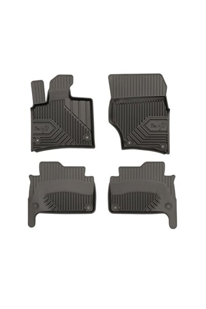 Mammoth Set covorase auto TPE 4 buc No. 77, Fata/Spate, negru, potrivit AUDI ...