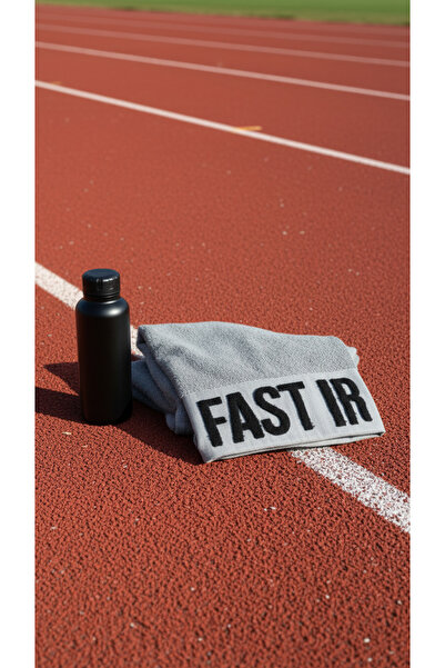 Minteks Prosop de baie și sport 100% bumbac 70x140 cu broderie rapidă Ir