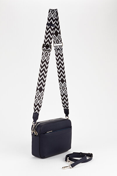 Fossil 100% Genuine Leather Women's Crossbody Shoulder Bag with Column Strap