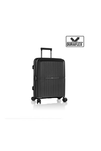 Heys Airlite 54 CM Small Cabin PU Hard Sided 4-Wheeler Spinner Trolley Bag with TSA Lock