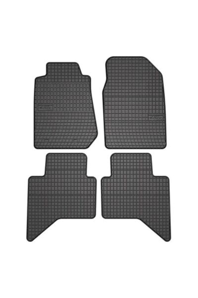 Mammoth Set 4 covorase auto cauciuc BASIC, Fata/Spate, negru, potrivit ISUZU ...