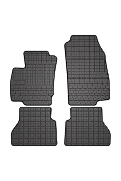 Mammoth Set 4 covorase auto cauciuc BASIC, Fata/Spate, negru, potrivit FORD B...