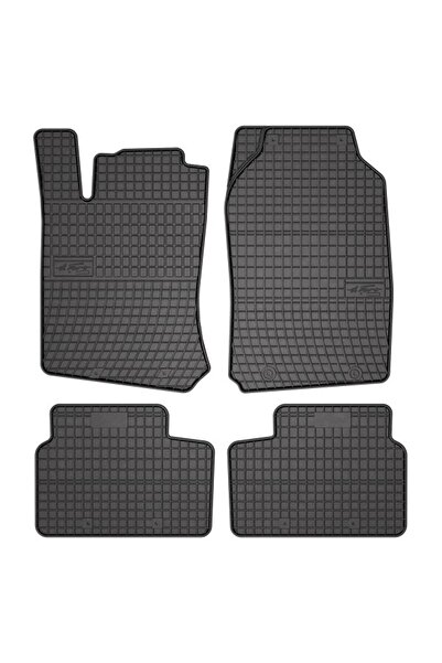 Mammoth Set 4 covorase auto cauciuc BASIC, Fata/Spate, negru, potrivit OPEL V...