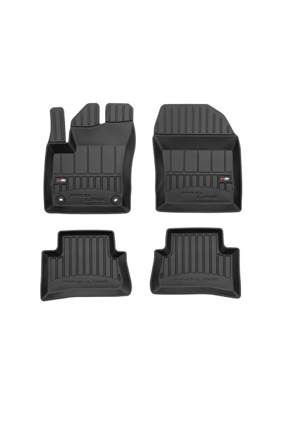 Mammoth Set covorase auto TPE 4 buc proLine 3D, Fata/Spate, negru, potrivit T...