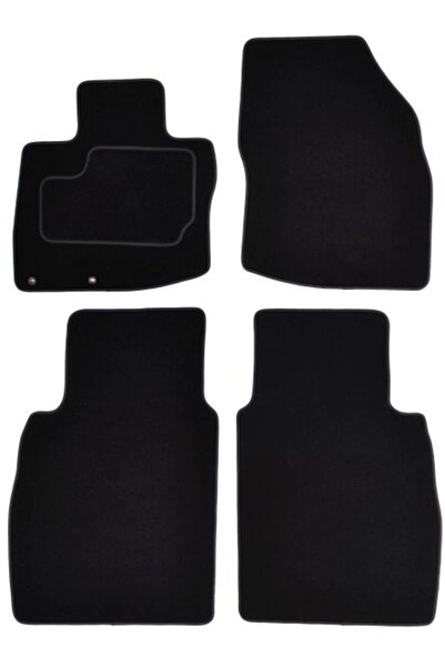 Mammoth Set covorase 4 buc, fata/spate, velur negru, potrivit HONDA CIVIC VII...