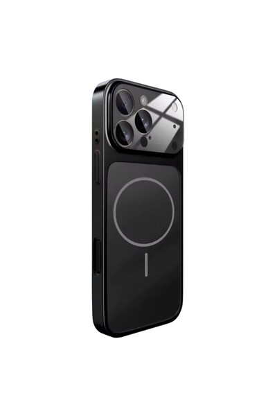 VERTEK Carcasă de protecție pentru cameră MagLens SlimCase Glass Guard pentru Apple iPhone 13 - Neagră