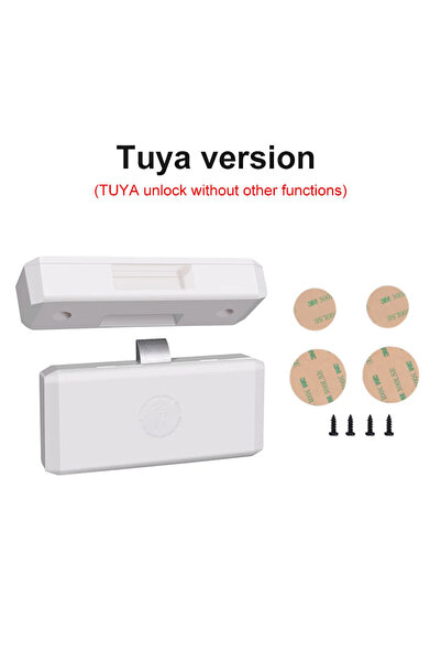 Choice3 White Tuya Unlock Smart Drawer Lock Tuya APP/EM Card Unlock No Hole F...