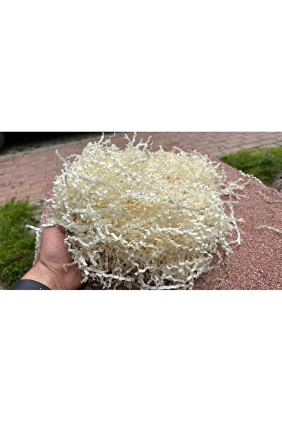 Orbak Kağıt Ekru Kırpık Kağıt 50 Gr | Z Zigzag Kutu Dolgu ve Süsleme | Hediye...