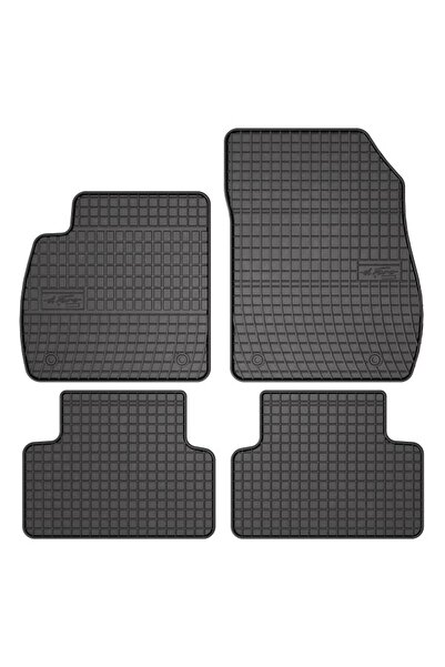 Mammoth Set 4 covorase auto cauciuc BASIC, Fata/Spate, negru, potrivit OPEL Z...