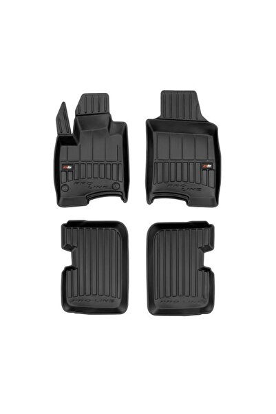 Mammoth Set covorase auto TPE 4 buc proLine 3D, negru, potrivit FIAT PANDA 02...