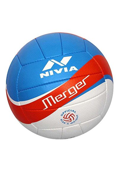 Nivia كرة مباراة كرة الطائرة من ميرجر، مصنوعة من جلد البولي يوريثان، 18 لوحة،...