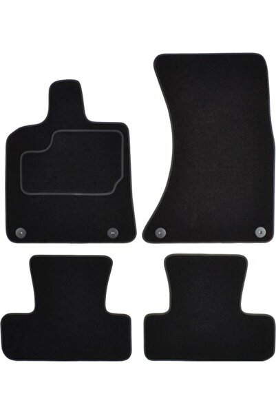 Mammoth Set covorase 4 buc, fata/spate, velur negru, potrivit AUDI Q5 10.08-0...