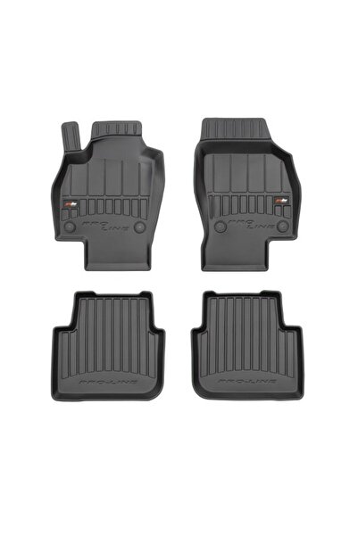 Mammoth Set covorase auto TPE 4 buc proLine 3D, Fata/Spate, negru, potrivit S...