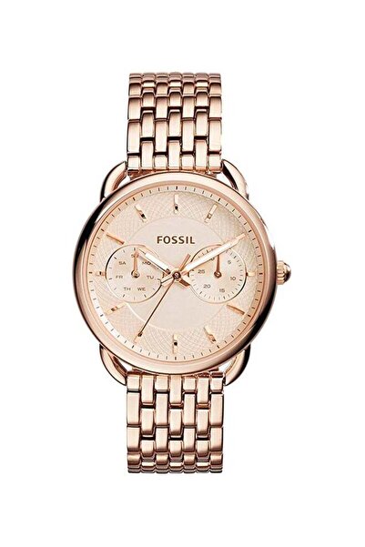 Fossil Women's Water Resistant Analog Watch ES3713 - 35 mm - Rose Gold