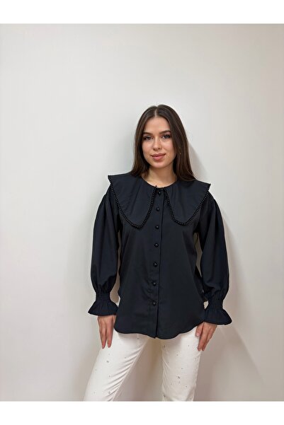 Nazline Baby Collar Shirt