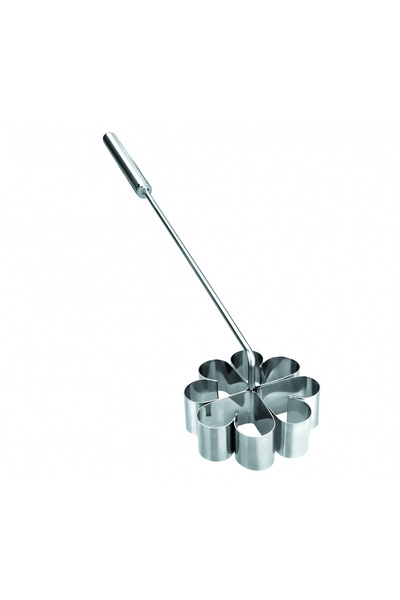 iBiLi -Accesorios waffle maker, stainless steel, 9 cm, silver