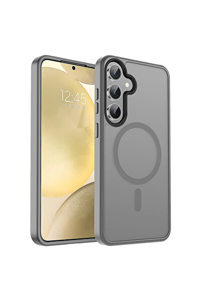 Casey Studios Husa Magsafe Samsung Galaxy S24 Plus, Incarcare Wireless, Margi...