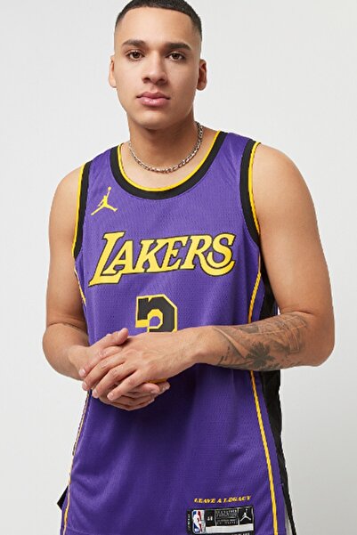 Nike Dri Fit Los Angeles Lakers Statement Edition Mens Basketball Jersey Davis Men's Basketball Jersey