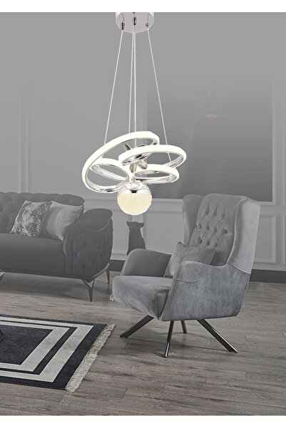 Alvina Aydınlatma Bella Ledli Lüx Tek Toplu Avize