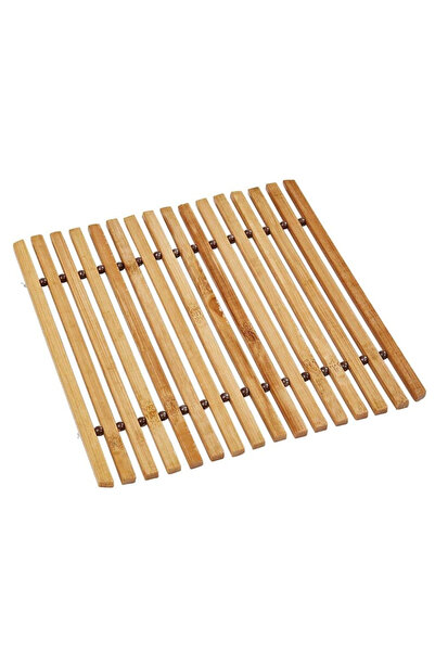 Excellent Houseware suport pentru ghiveci, bambus, 18x18x0,6 cm, maro