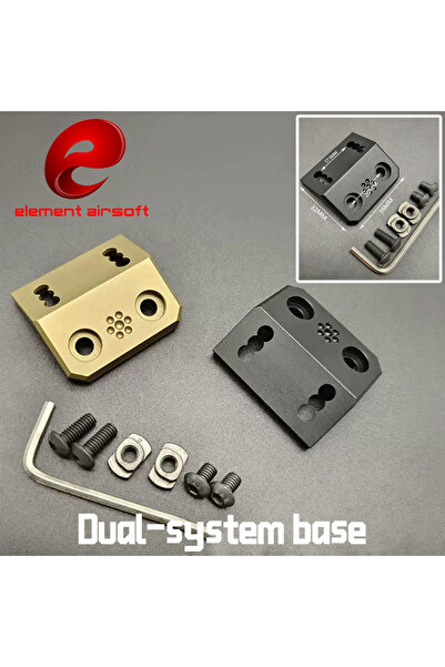 Choice قاعدة نظام مزدوج - مصباح يدوي تكتيكي قوي من نوع BK Element PLH-V2 بقوة 1300 لومن، مصنوع من المعدن، PLHv2، سلاح كشفي