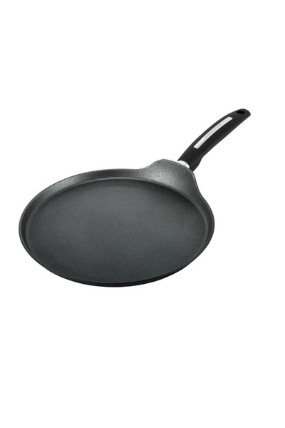 Carl Schmidt Sohn -Munster pancake pan, aluminum, 28x1.5 cm, black