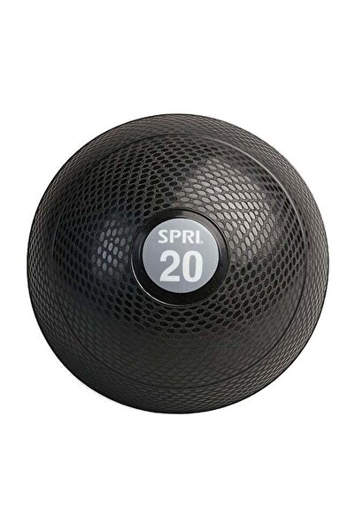 SPRI كرة التدريب Slam Ball DW 20 رطل / 9 كجم شديدة التحمل مملوءة بالرمل بدون ...