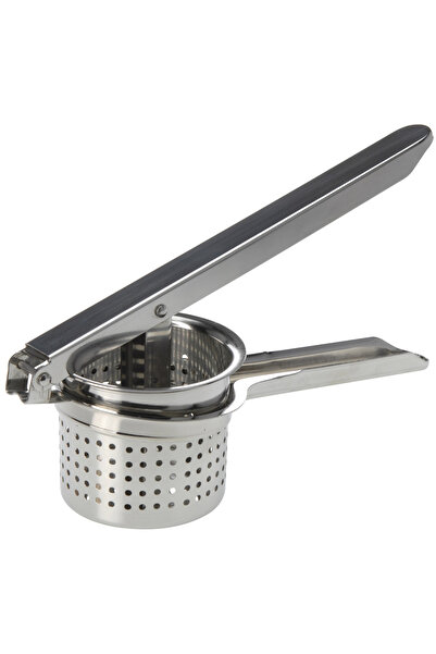 Excellent Houseware presă de legume, oțel inoxidabil, 10x8 cm, argintiu