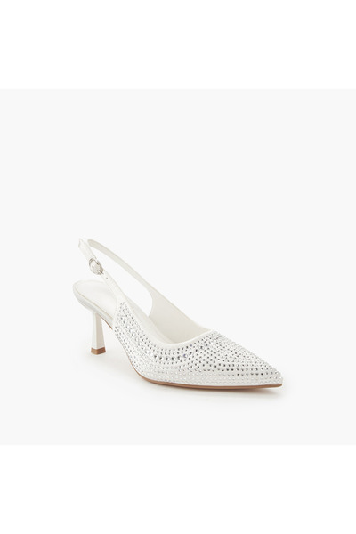 Flora Bella by Shoexpress Women Embellished Stiletto Heels Shoes