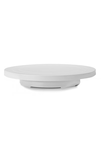 iBiLi -Ecoprof cake stand, plastic, 31x5 cm, white