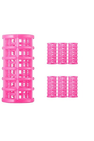 SELA Set de 6 bigudiuri din plastic 4 cm, lățime 42