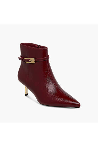 Celeste Women Buckle Detail Ankle Boots