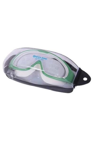 Endless Premium Swimming Goggles with Anti-Fog and UV Protection – Large Fram...