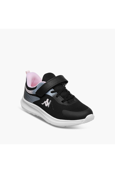 Kappa أحذية رياضية للبنات مزينة بشعار مطبوع مع شريط لاصق