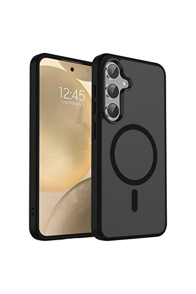 Casey Studios Husa Magsafe Samsung Galaxy S24, Incarcare Wireless, Margini Ri...