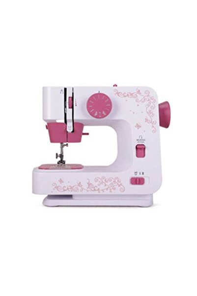 Arabest ماكينة خياطة محمولة، مزودة بـ 12 غرزة مدمجة، ماكينة إصلاح متعددة الوظائف مع دواسة قدم