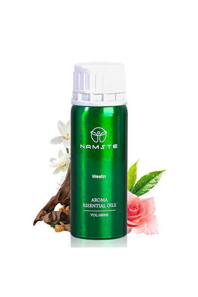NAMSTE جهاز ويستين للعلاج بالروائح العطرية سعة 100 مل يقوم برش الزيوت العطرية بدون ماء