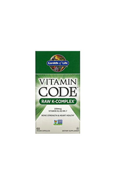 GARDEN OF LIFE RAW K-Complex Vitamin Code 60 Capsule -