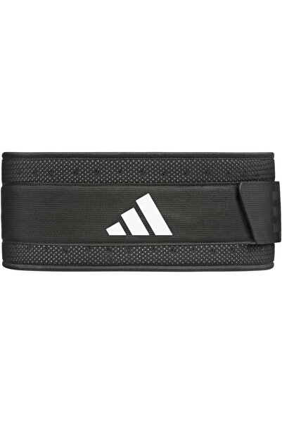 adidas Performance Weightlifting Belt Adjustable Back Support for Strength Training & Gym