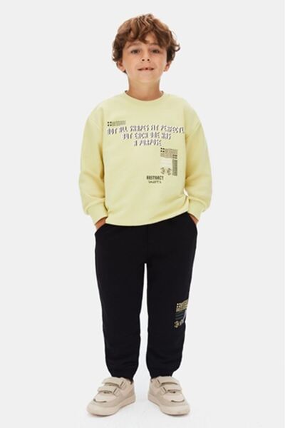 NK Παιδικό 69502 ΤΕΛΕΙΟ ΠΑΝΤΕΛΟΝΙ ΜΑΥΡΟ 4/8