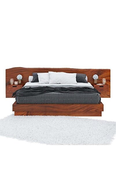 Bamena Wood ALTAN Ahşap Yatak