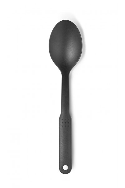 iBiLi -Soft cooking spoon, nylon, 30.5 cm, black