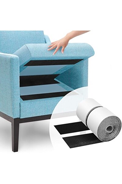 Arabest قطعتان من شريط لاصق متين بخطاف وحلقة، مقاس 4.4 بوصة × 16.5 قدم، لمنع ...