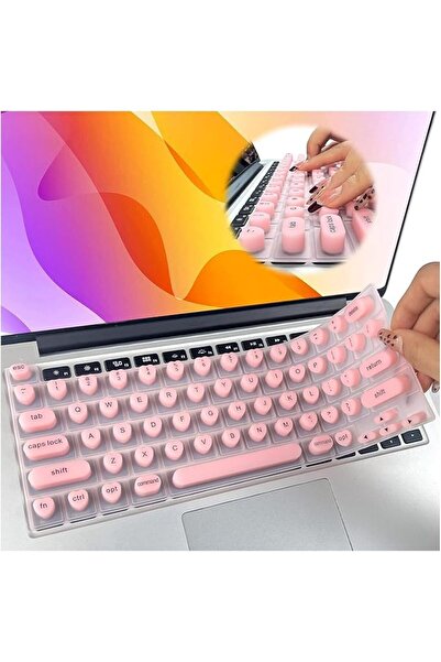 Arabest Silicone Keyboard Protector - Anti-Dust Raised Design for Long Nails