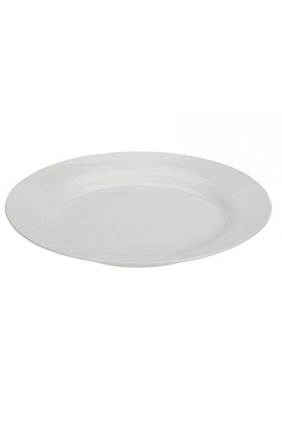 Siaki Collection plate, porcelain, 27x2 cm, white