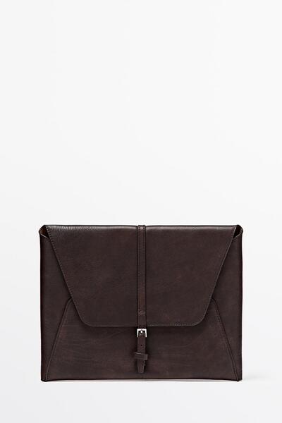 Massimo Dutti Napa deri iPad kılıfı
